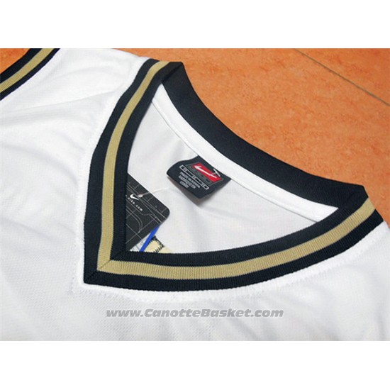 Maglia NCAA Wake Forest Demon Deacons Tim Duncan #21 Bianco